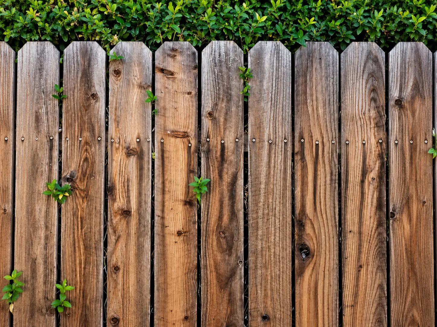 Old fence replaced with a new cedar fence