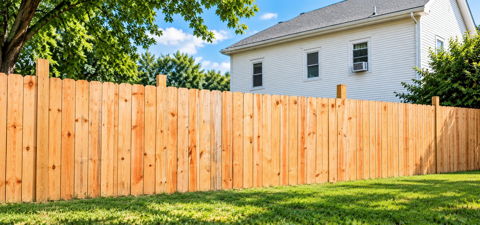 Cedar fence installed by Fencora Fence in Houston, TX