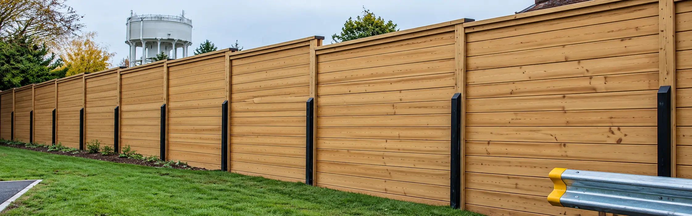 Commercial property fencing